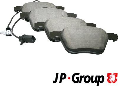 JP Group 1163604410 - Brake Pad Set, disc brake autospares.lv