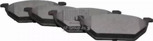 JP Group 1163600919 - Brake Pad Set, disc brake autospares.lv