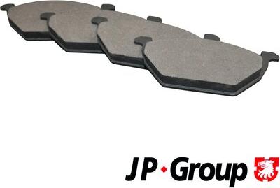 JP Group 1163600910 - Brake Pad Set, disc brake autospares.lv