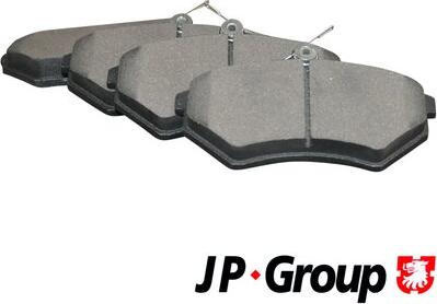 JP Group 1163601910 - Brake Pad Set, disc brake autospares.lv