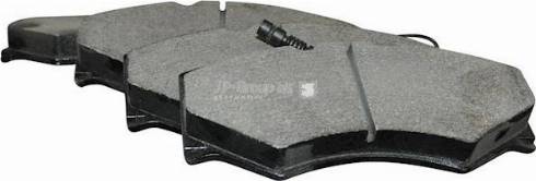 JP Group 1163601410 - Brake Pad Set, disc brake autospares.lv