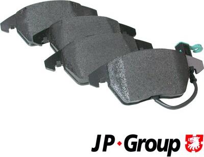 JP Group 1163601110 - Brake Pad Set, disc brake autospares.lv