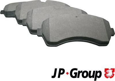 JP Group 1163601810 - Brake Pad Set, disc brake autospares.lv