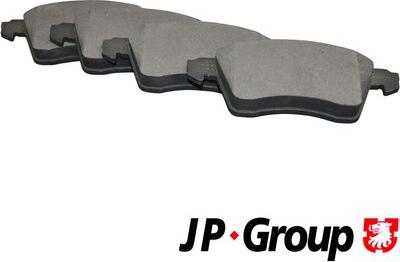 JP Group 1163603510 - Brake Pad Set, disc brake autospares.lv