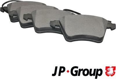 JP Group 1163603610 - Brake Pad Set, disc brake autospares.lv