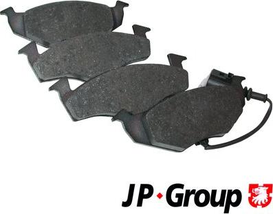 JP Group 1163603110 - Brake Pad Set, disc brake autospares.lv