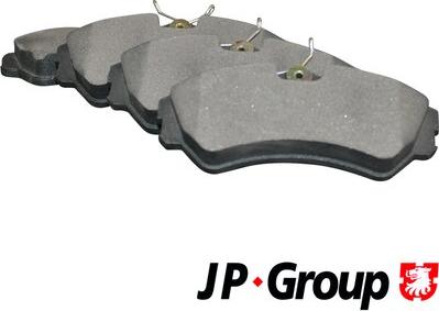 JP Group 1163603310 - Brake Pad Set, disc brake autospares.lv