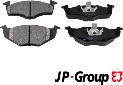 JP Group 1163602910 - Brake Pad Set, disc brake autospares.lv