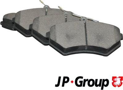 JP Group 1163602010 - Brake Pad Set, disc brake autospares.lv