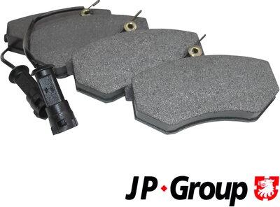 JP Group 1163602310 - Brake Pad Set, disc brake autospares.lv
