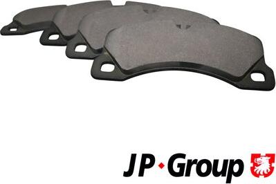 JP Group 1163607110 - Brake Pad Set, disc brake autospares.lv