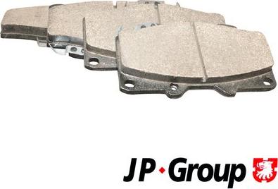 JP Group 1163607310 - Brake Pad Set, disc brake autospares.lv