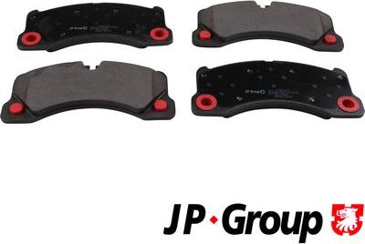 JP Group 1163613210 - Brake Pad Set, disc brake autospares.lv