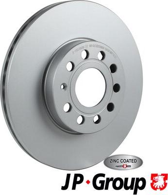 JP Group 1163109400 - Brake Disc autospares.lv