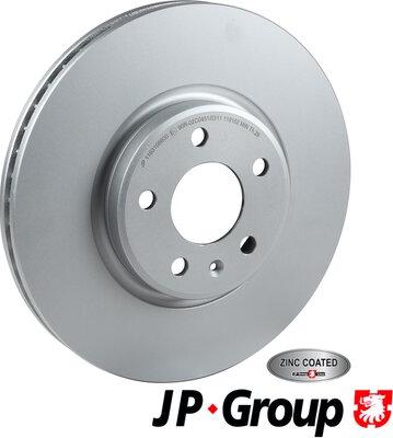 JP Group 1163108600 - Brake Disc autospares.lv