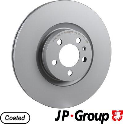 JP Group 1163119400 - Brake Disc autospares.lv