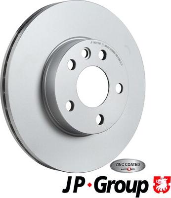 JP Group 1163111900 - Brake Disc autospares.lv