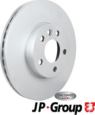 JP Group 1163111700 - Brake Disc autospares.lv