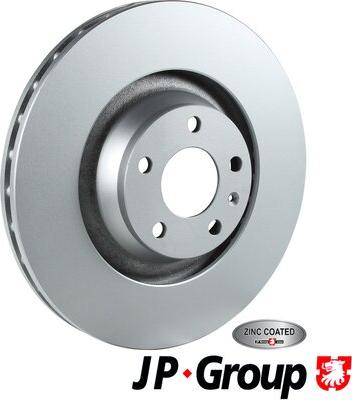 JP Group 1163113100 - Brake Disc autospares.lv