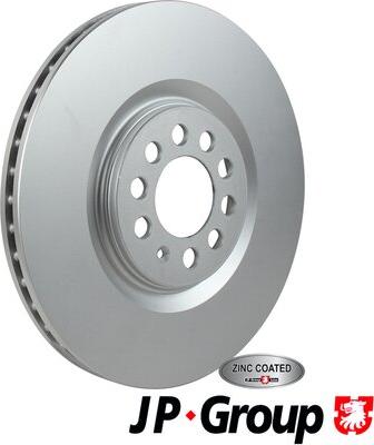 JP Group 1163112500 - Brake Disc autospares.lv