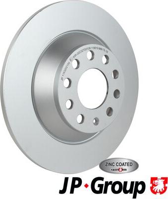 JP Group 1163206400 - Brake Disc autospares.lv