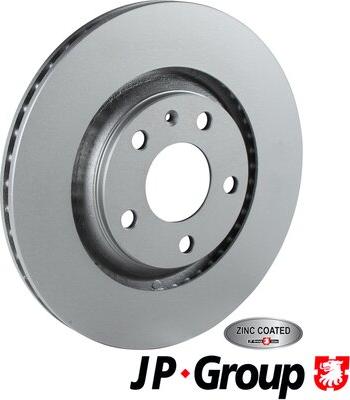 JP Group 1163207500 - Brake Disc autospares.lv