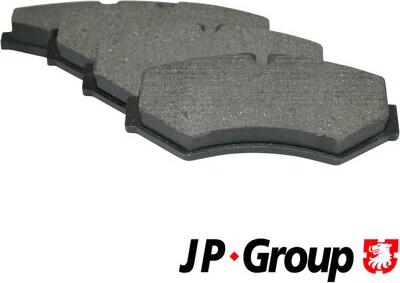 JP Group 1163705610 - Brake Pad Set, disc brake autospares.lv