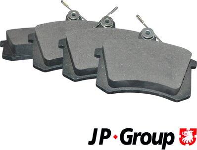 JP Group 1163705810 - Brake Pad Set, disc brake autospares.lv