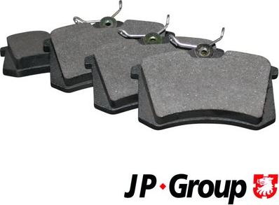 JP Group 1163705310 - Brake Pad Set, disc brake autospares.lv