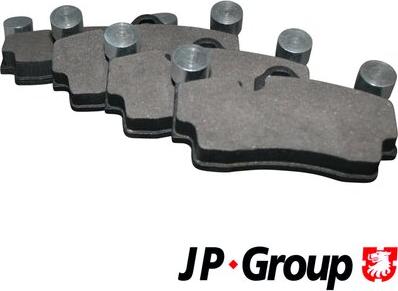 JP Group 1163706910 - Brake Pad Set, disc brake autospares.lv