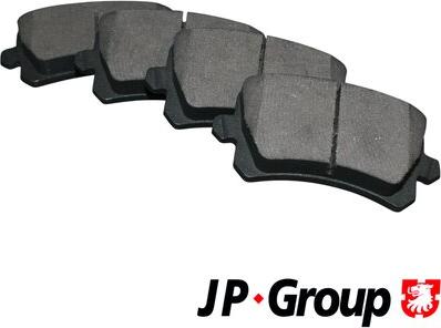 JP Group 1163706610 - Brake Pad Set, disc brake autospares.lv