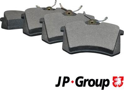 JP Group 1163706310 - Brake Pad Set, disc brake autospares.lv