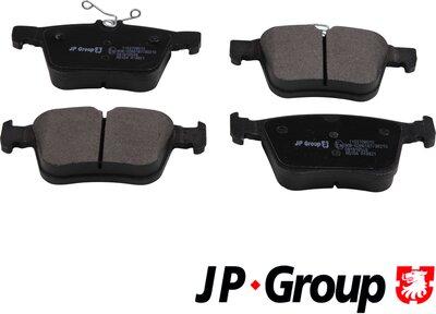 JP Group 1163708610 - Brake Pad Set, disc brake autospares.lv