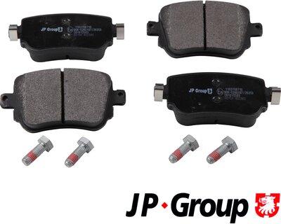 JP Group 1163708710 - Brake Pad Set, disc brake autospares.lv