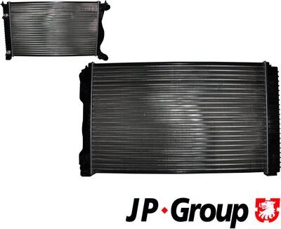 JP Group 1114208400 - Radiator, engine cooling autospares.lv