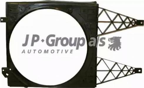 JP Group 1115000800 - Cowling, radiator fan autospares.lv