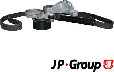 JP Group 1118112810 - V-Ribbed Belt Set autospares.lv