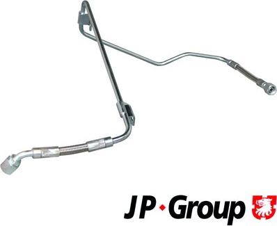 JP Group 1117600400 - Oil Pipe, charger autospares.lv