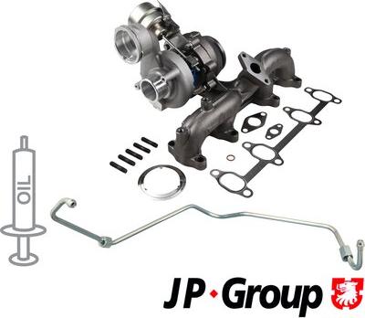 JP Group 1117800510 - Charger, charging system autospares.lv