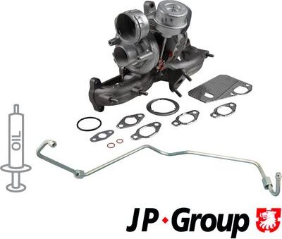 JP Group 1117801110 - Charger, charging system autospares.lv
