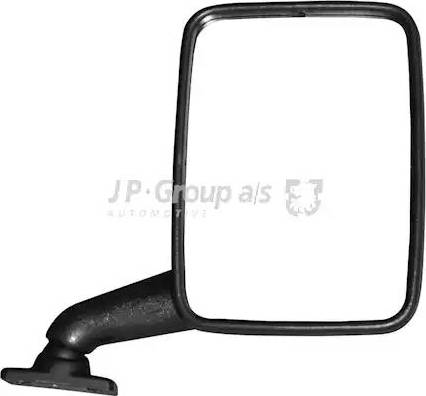 JP Group 1189100380 - Outside Mirror autospares.lv