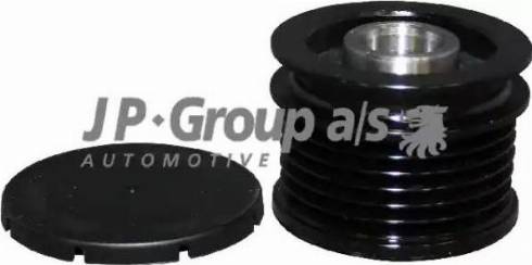 JP Group 1390500400 - Pulley, alternator, freewheel clutch autospares.lv