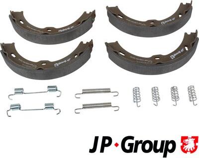 JP Group 1363901110 - Brake Shoe Set, parking brake autospares.lv