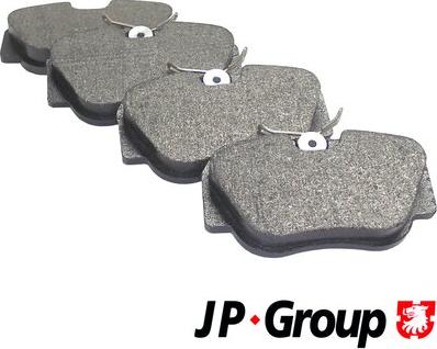 JP Group 1363600310 - Brake Pad Set, disc brake autospares.lv