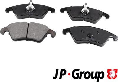 JP Group 1363601410 - Brake Pad Set, disc brake autospares.lv