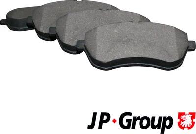 JP Group 1363601310 - Brake Pad Set, disc brake autospares.lv