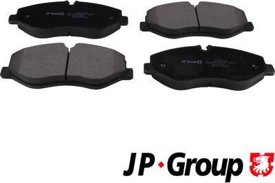 JP Group 1363607310 - Brake Pad Set, disc brake autospares.lv