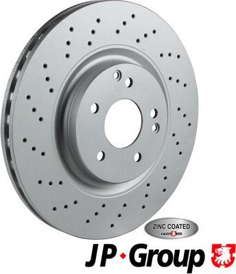 JP Group 1363105400 - Brake Disc autospares.lv