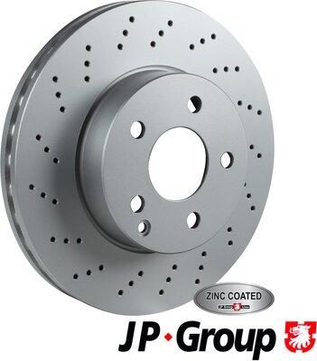 JP Group 1363105600 - Brake Disc autospares.lv