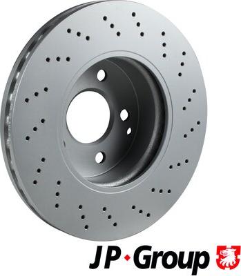 JP Group 1363105600 - Brake Disc autospares.lv